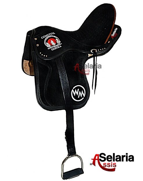 Sela Profissional com Par de loro estrovado (Personalizada)