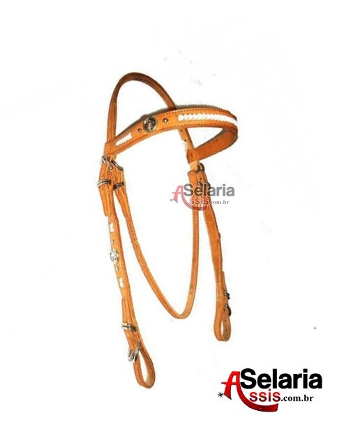 Cabeçada com fibra e botão