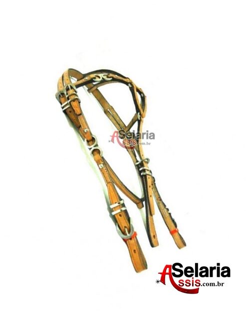Cabeçada aberta Modelo Argolinhas TOP