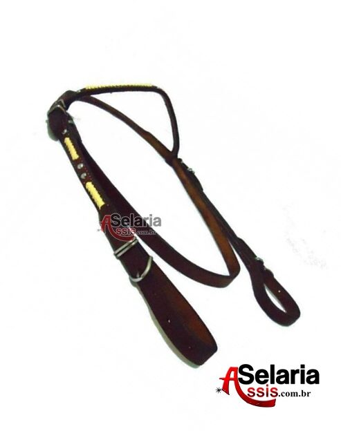 Cabeçada com detalhes em fibra
