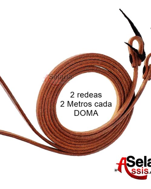Rédeas Profissional para DOMA - Rédeas Abertas - 2 metros (cópia)